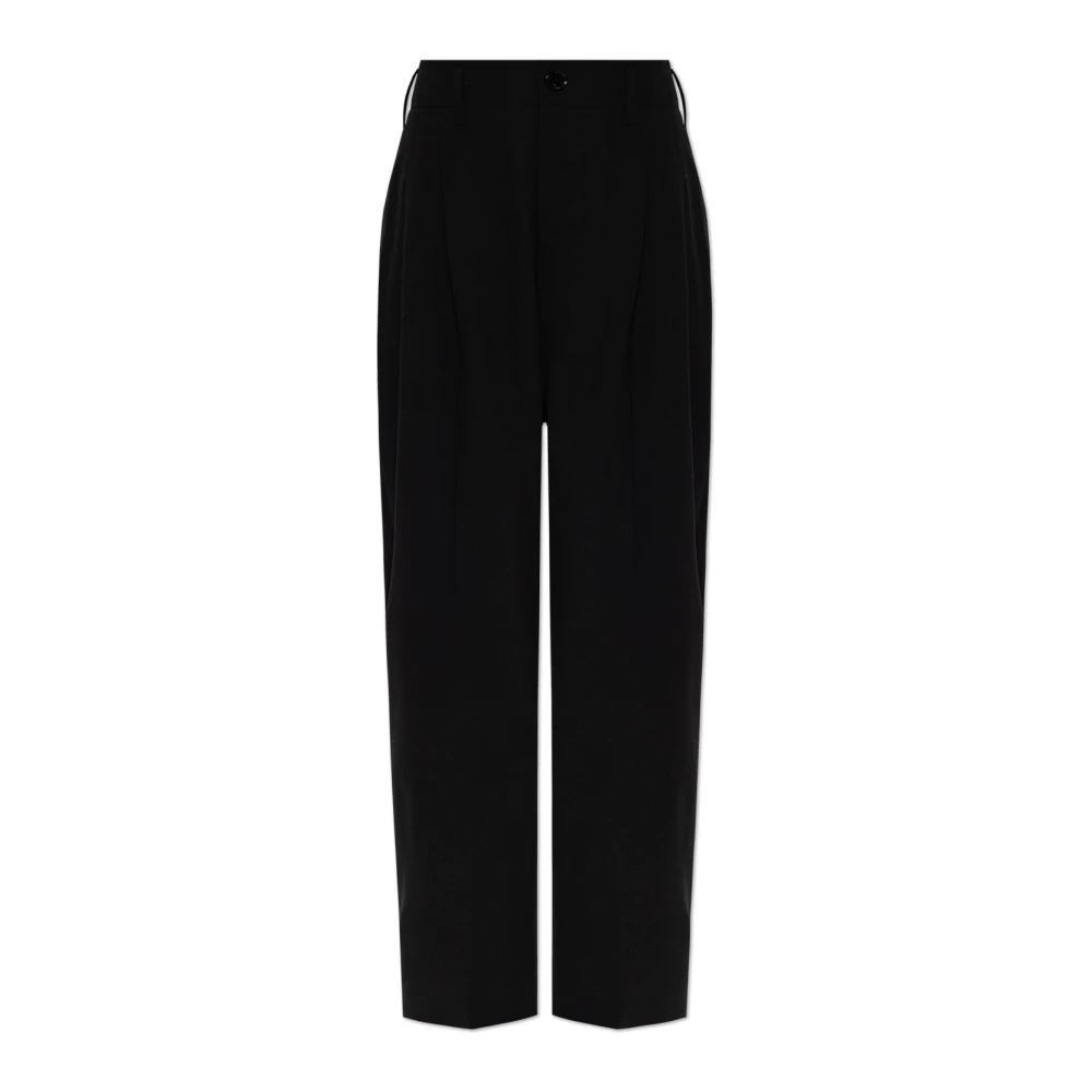 Ami Paris Donna Nero Pantaloni, S, New,
