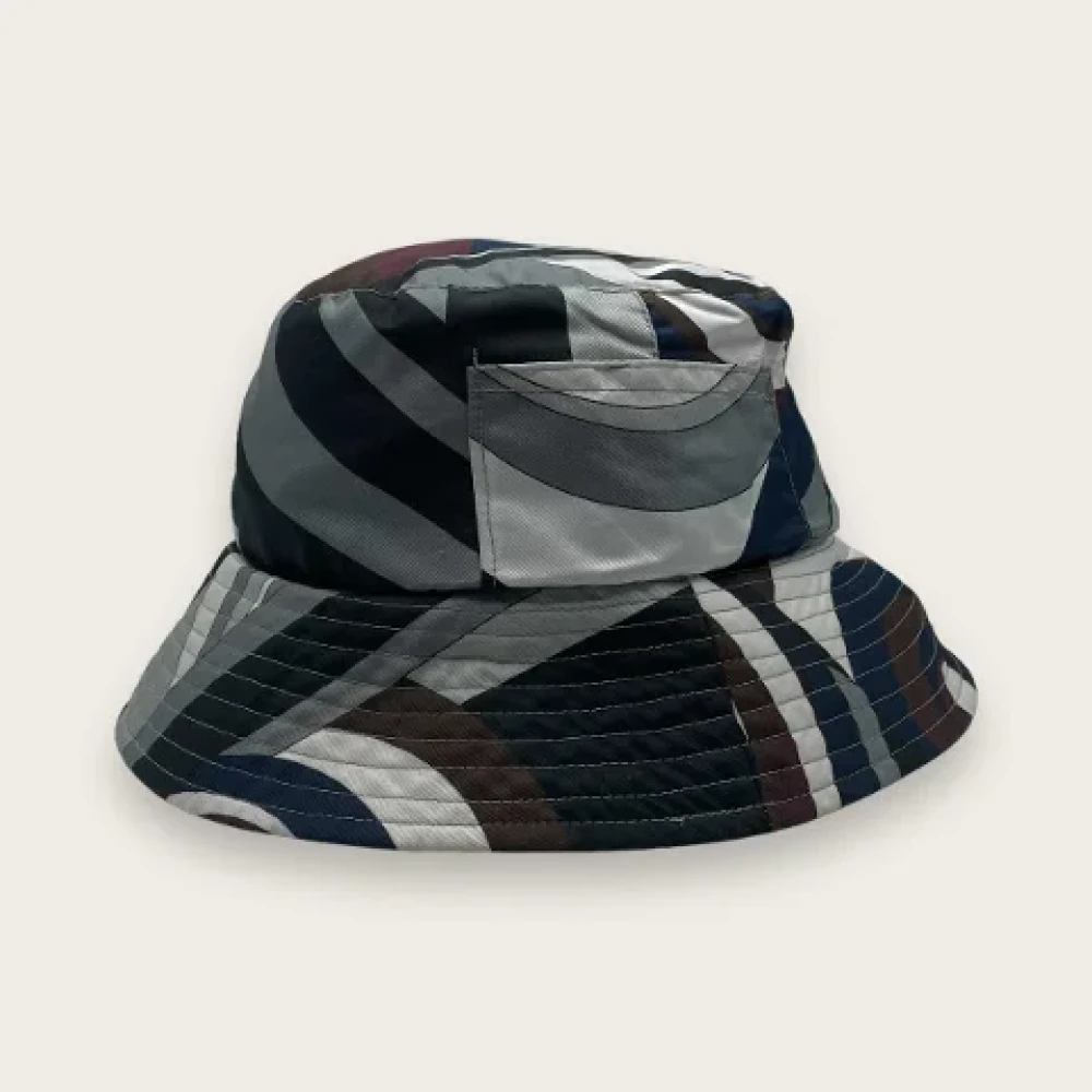 Emilio Pucci Pre-owned Fabric hats Brown Unisex