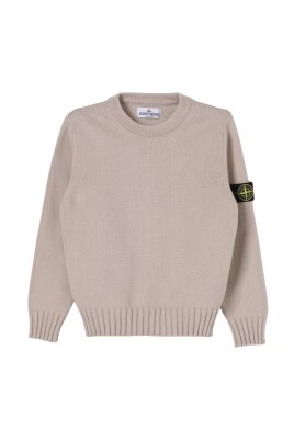 enfants-pull-col-rond-noir
