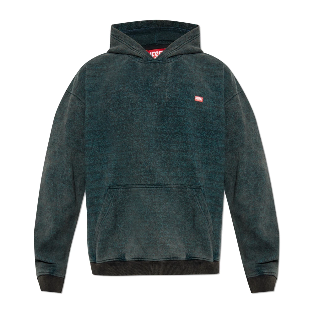 Diesel Herr Grå Sweatshirts & Hoodies M, Bomull, S-Kai Sweatshirt