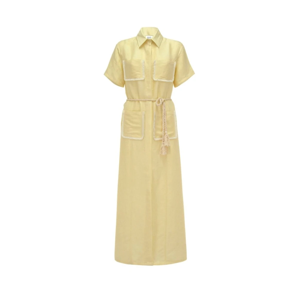 MVP wardrobe Antibes Dress Yellow Dames