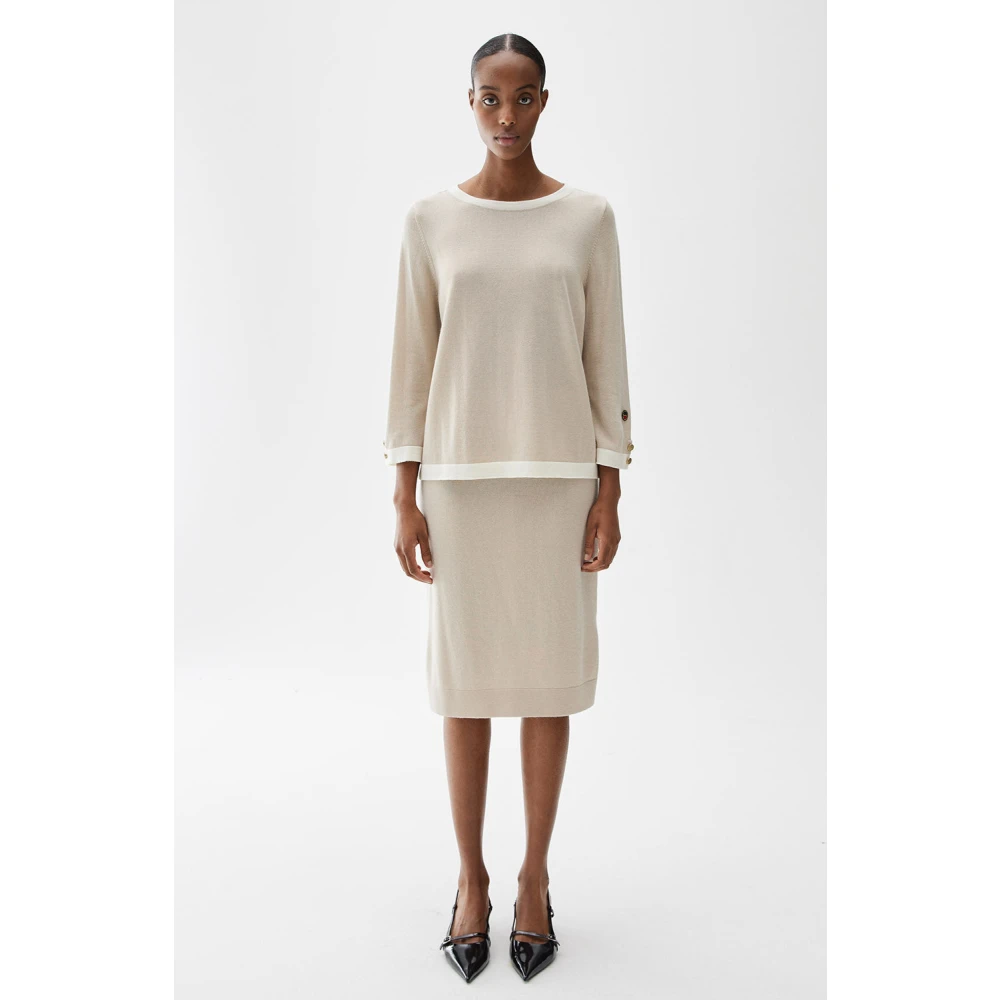 Busnel Helen Top Beige Dames