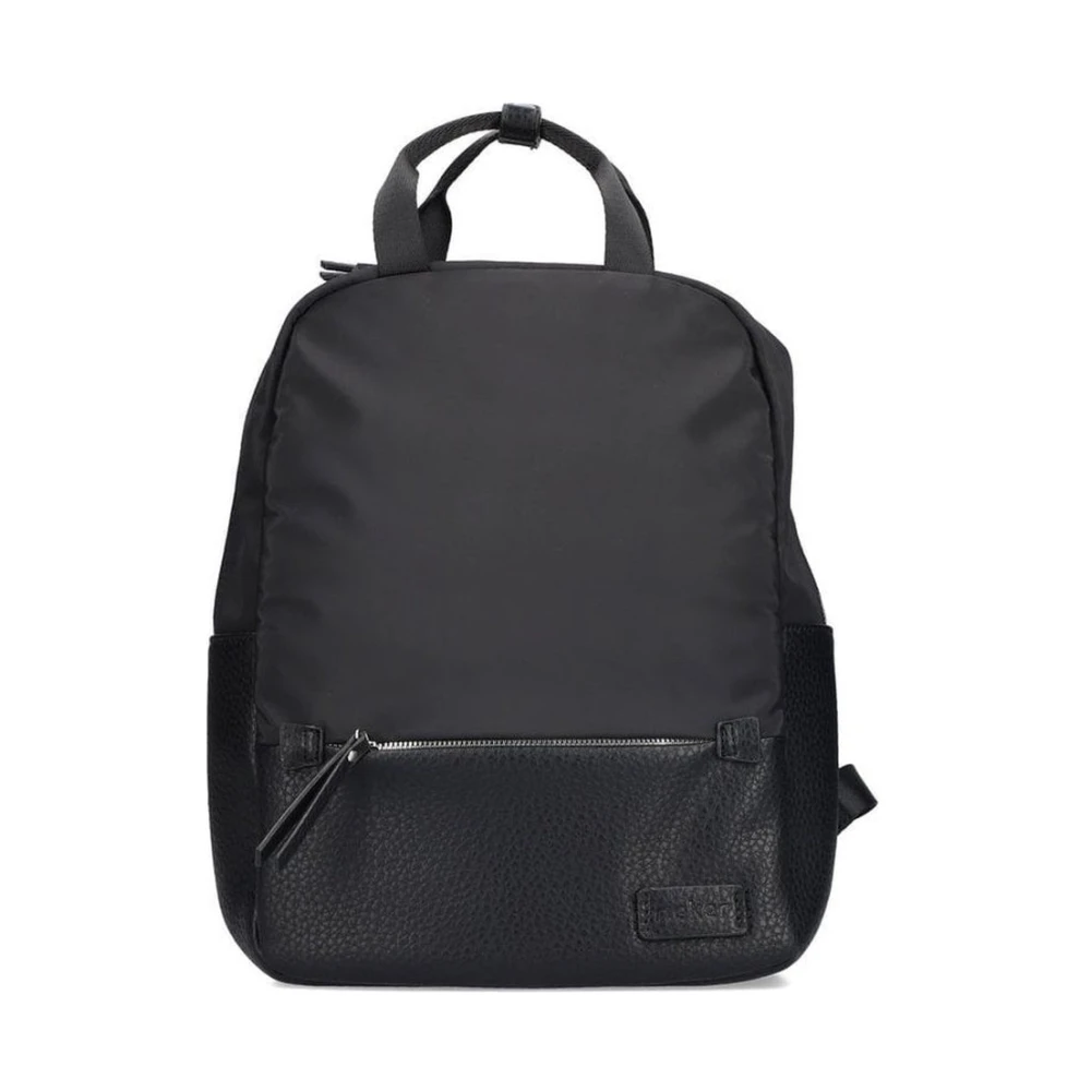 Rieker Zwarte Casual Rugzak Black Unisex