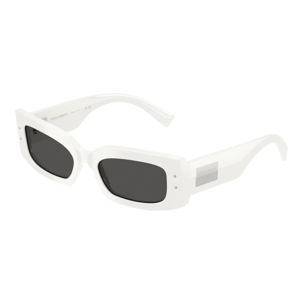 Dolce&Gabbana Woman Sunglass DG4479 - Frame color: White, Lens color: Dark Grey - Image 3