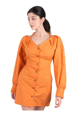 ALYSSA Mini Poplin Klänning
