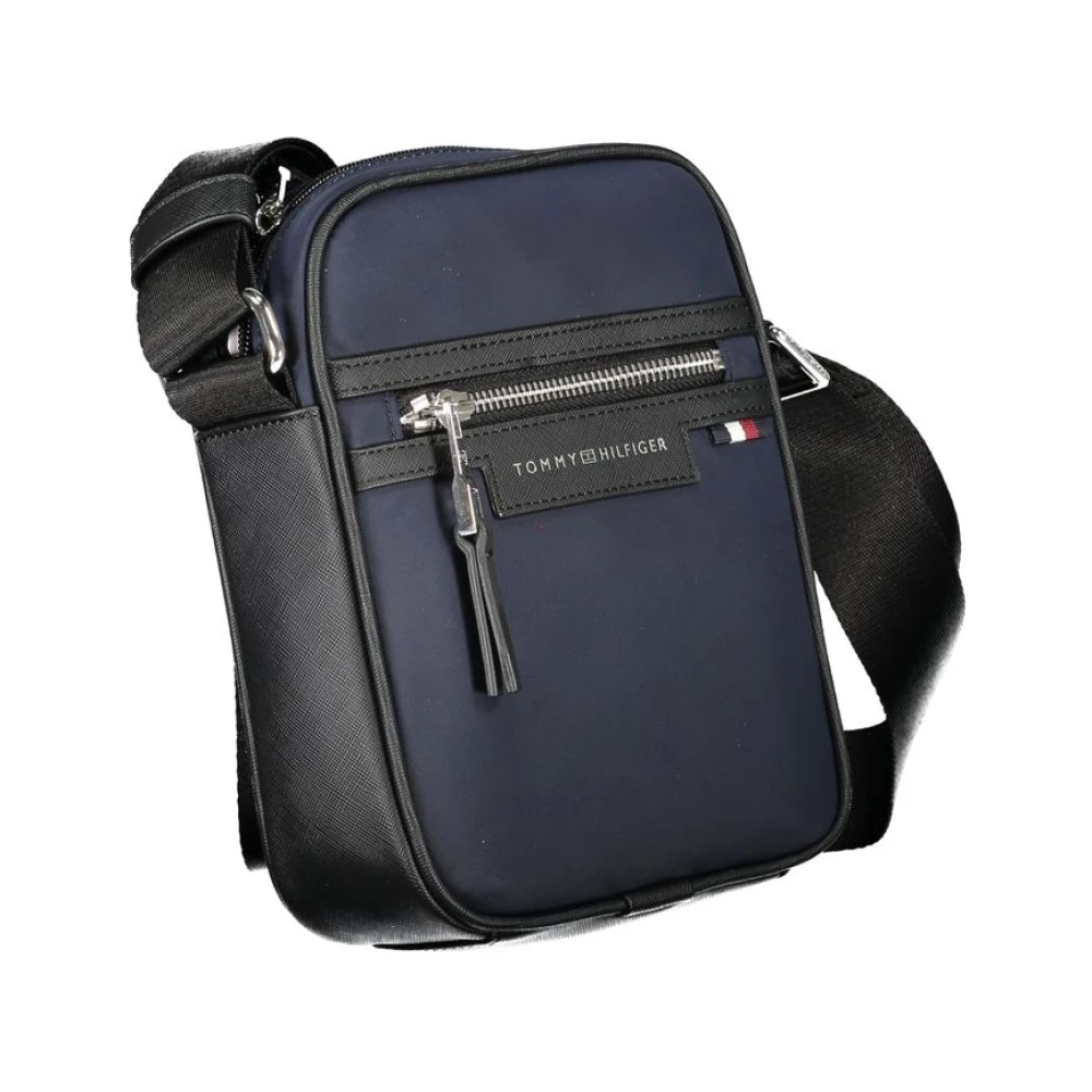 Tommy Hilfiger Blauwe Schoudertas met Verstelbare Band Blue Heren