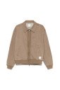 veste-marron-avec-fermeture-eclair-et-ecusson