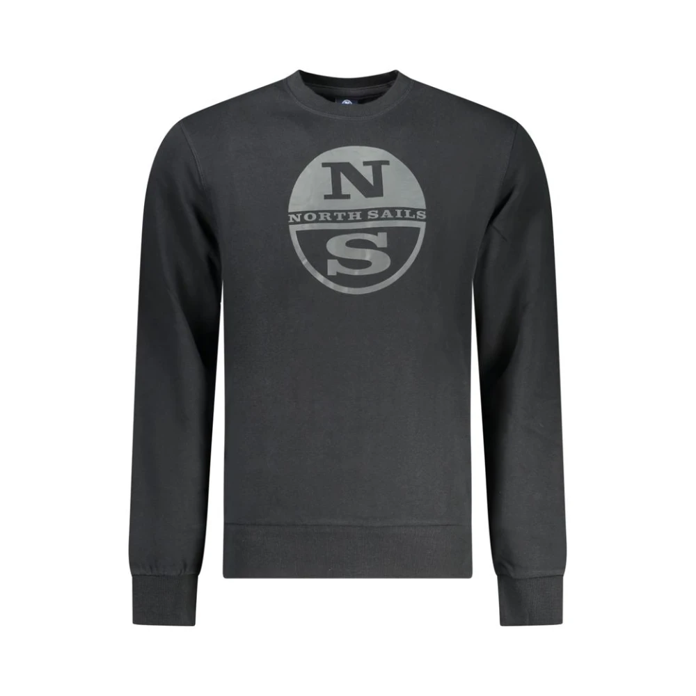 North Sails Men's Black Long-Sleeve Sweatshirt - Sweatshirts - M - Sweatshirts & Hoodies