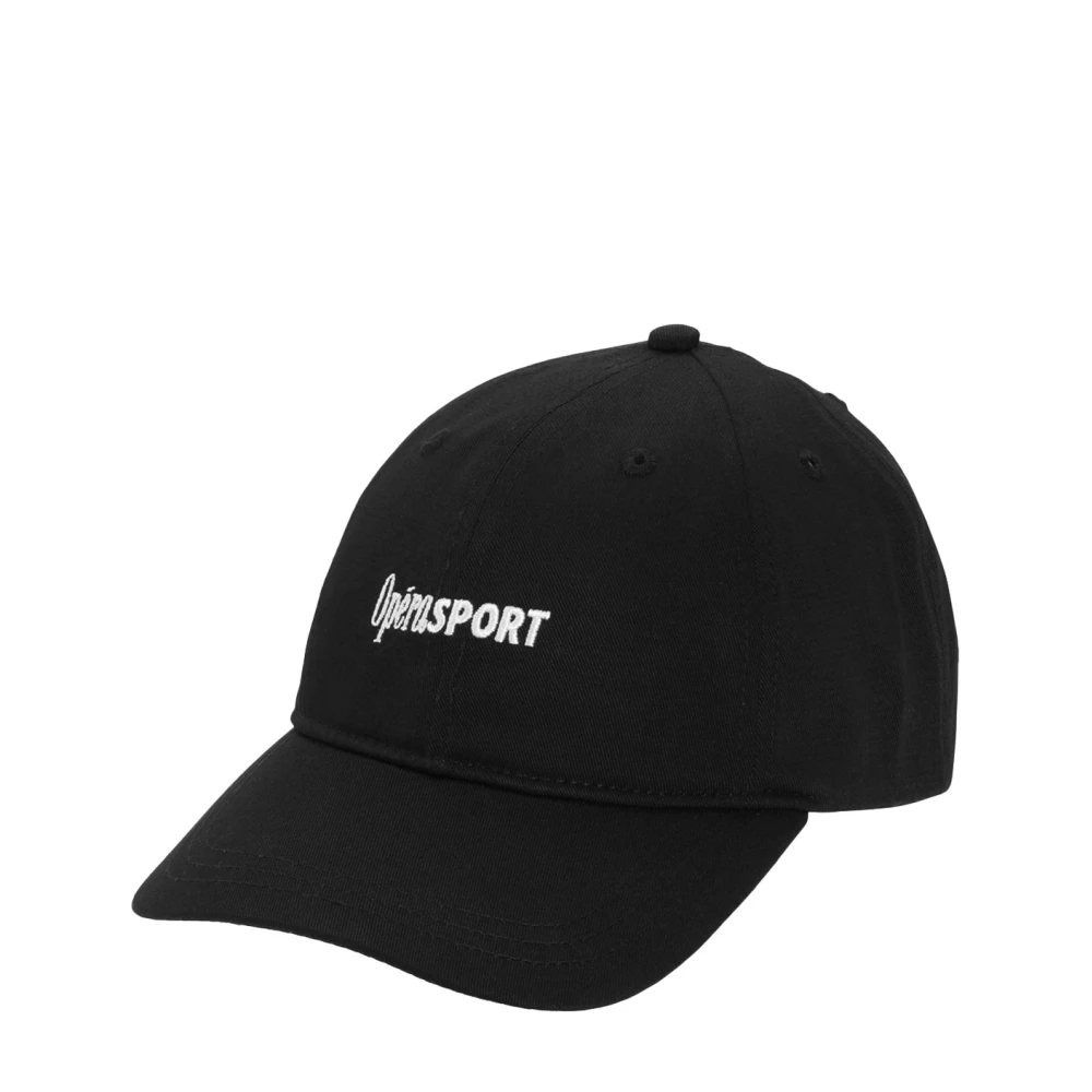 Opéra Sport Zwarte Katoenen Pet voor Unisex Black Dames