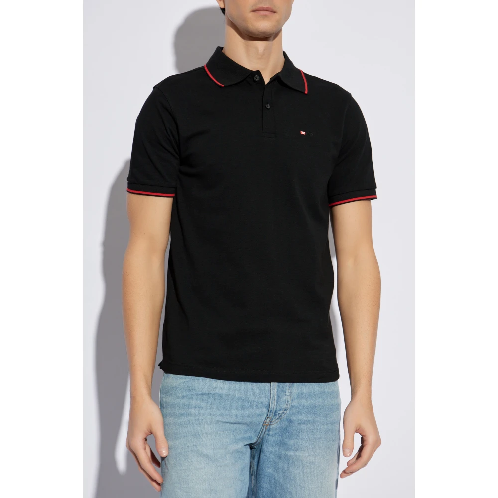 Diesel Polo T-Ferry-Microdiv Black Heren