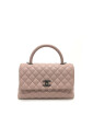 pre-owned-cuir-sacs-chanel