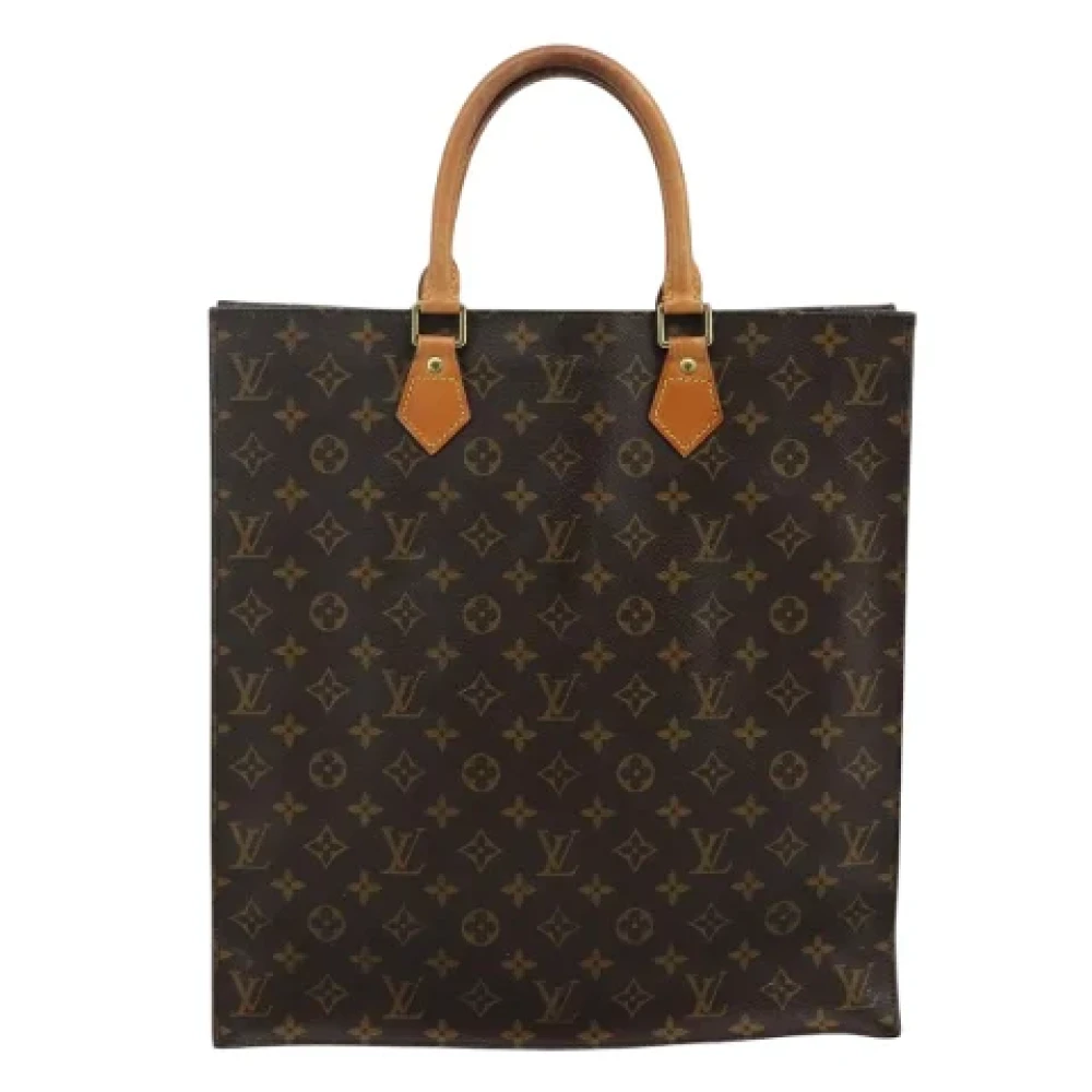 Louis Vuitton Vintage Pre-owned Canvas handbags Brown Dames