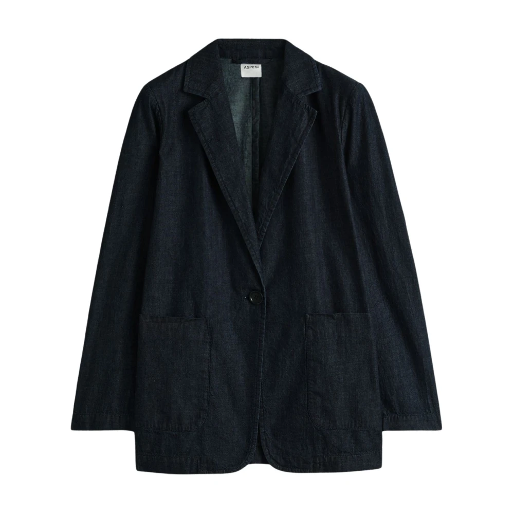 Aspesi - Jackets > Blazers - Blue - Aspesi - Modalova