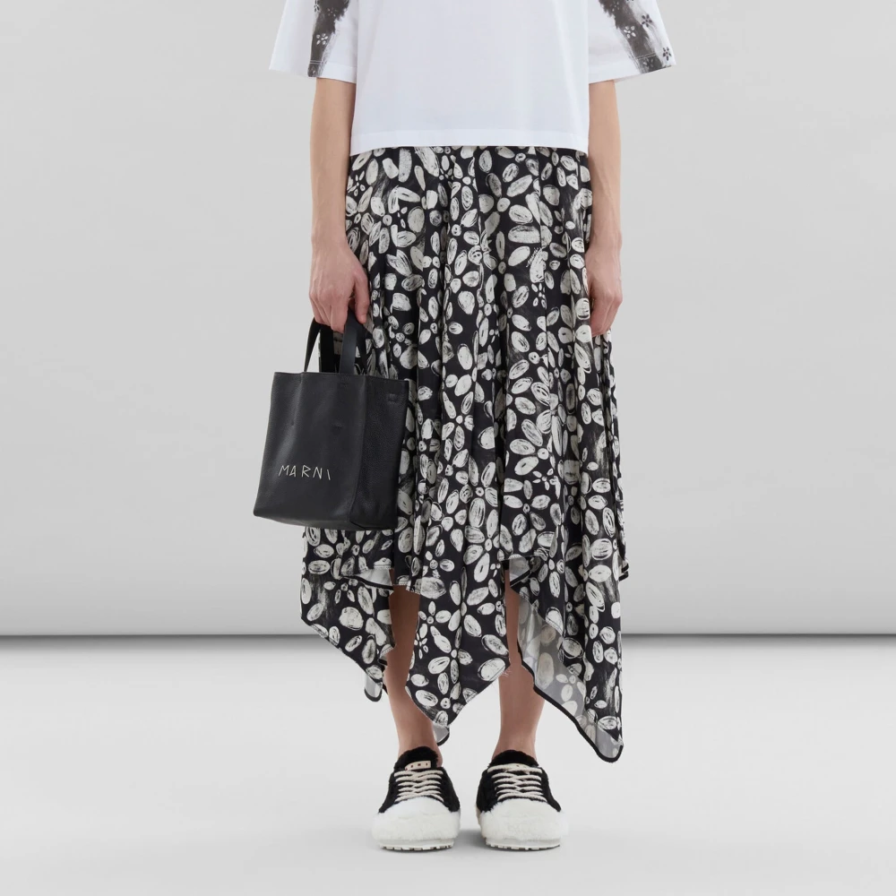 Marni Zachte Mini Tas met Afneembare Band Black Dames