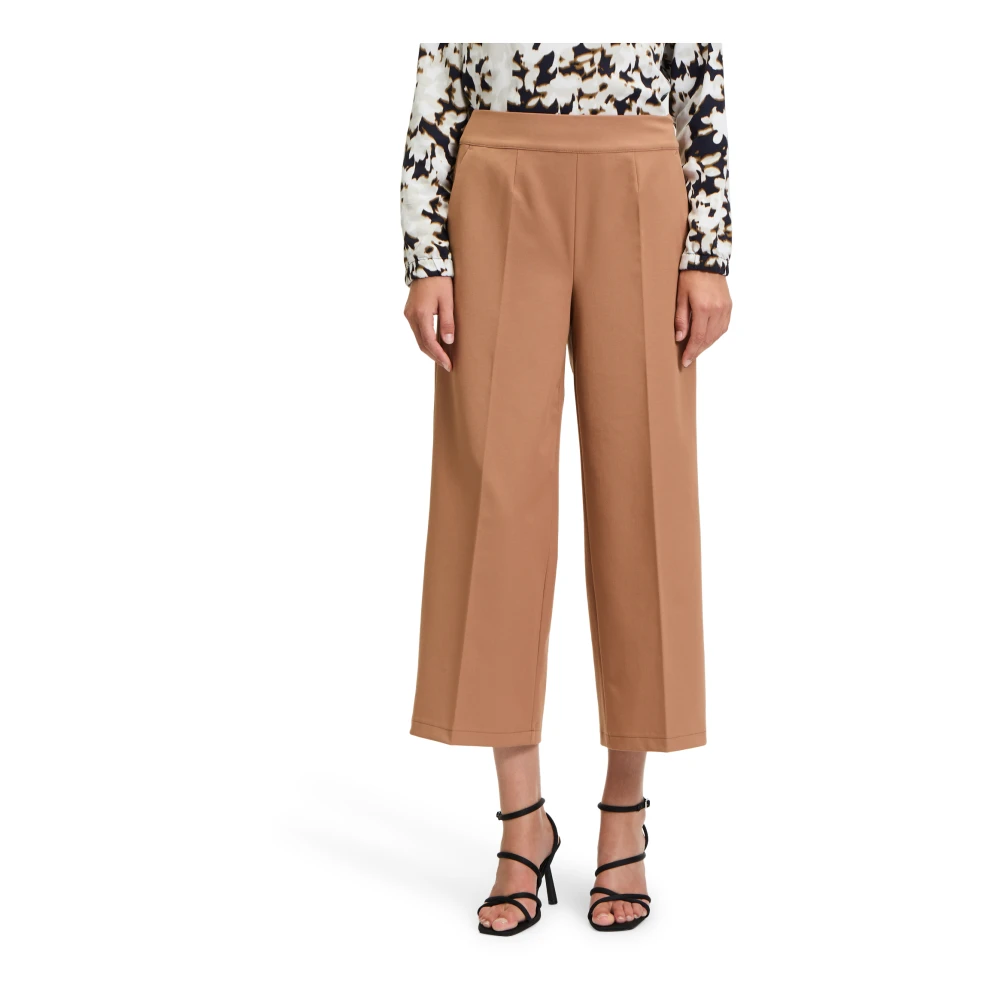 Betty Barclay Regular Fit Culotte in effen kleur Brown Dames
