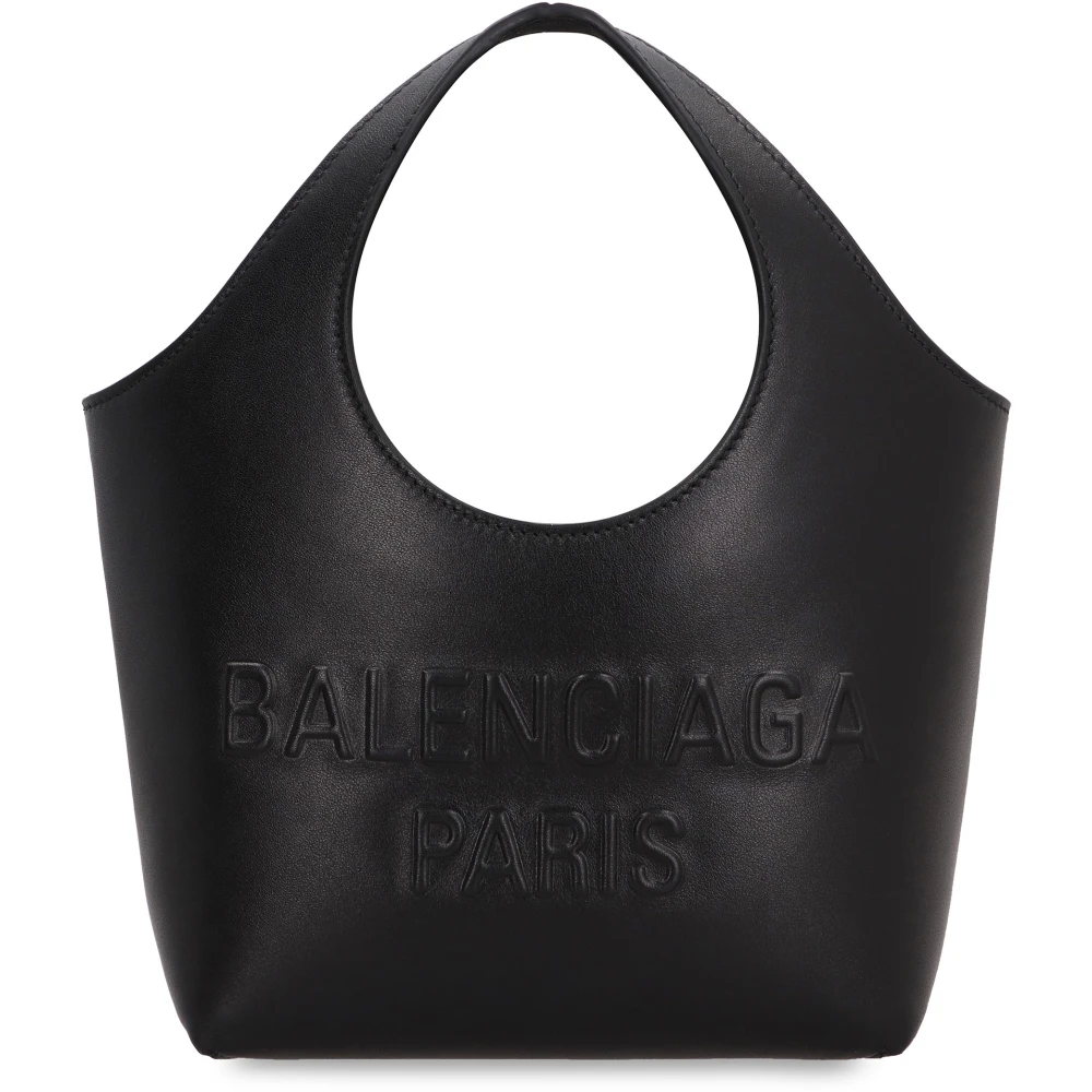 Balenciaga Mary-Kate Leren Tote Black Dames