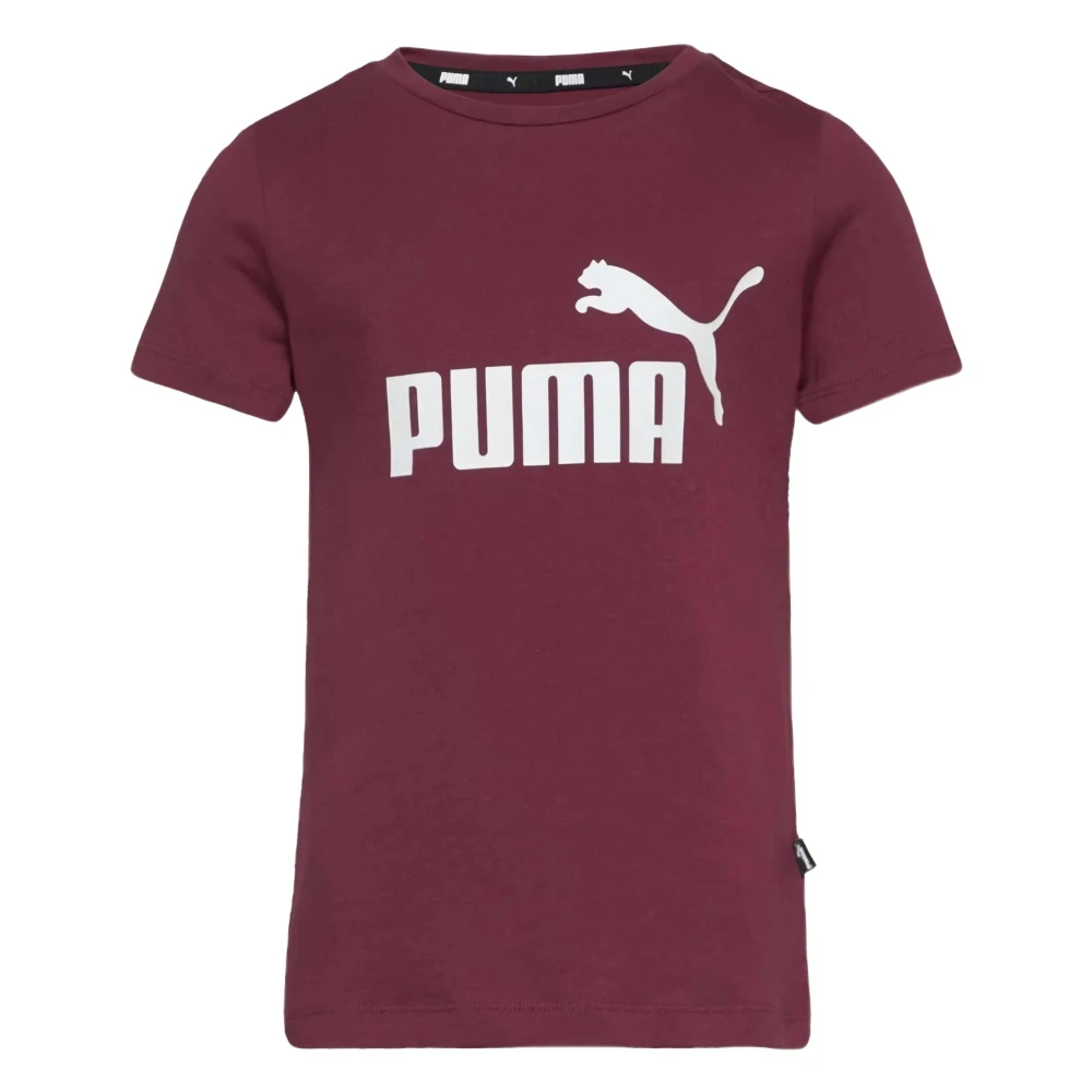 Puma Essentials Logo T-shirt för Barn Red, Unisex