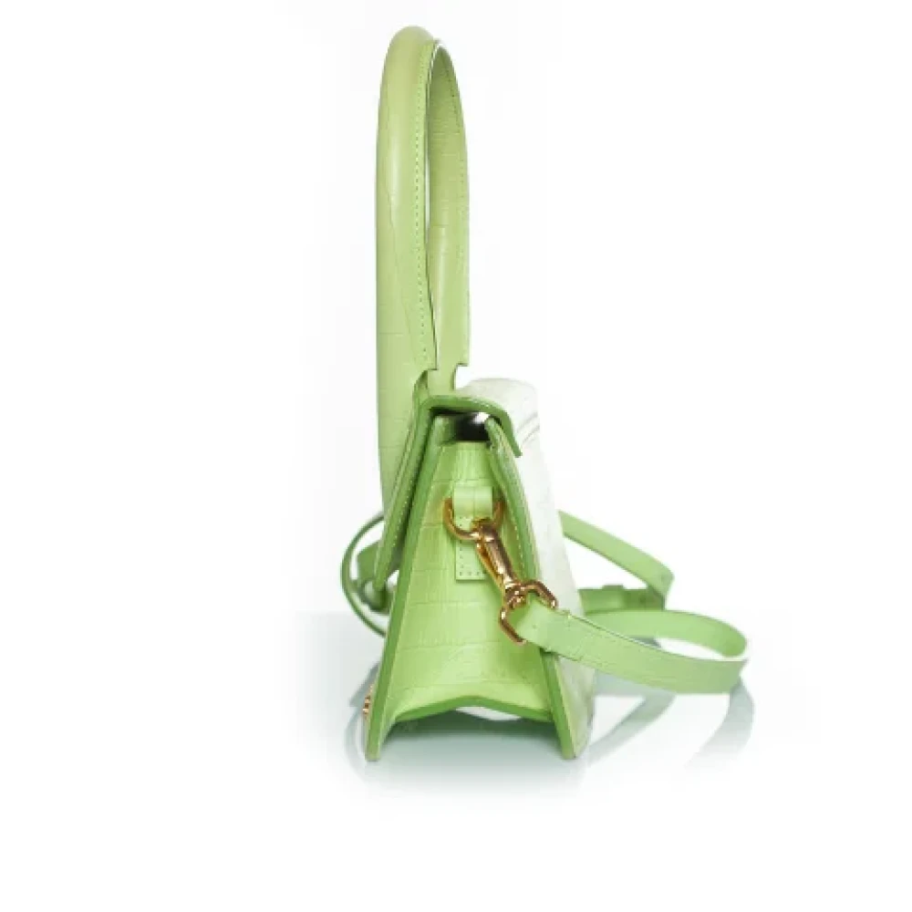 Jacquemus Pre-owned Leather handbags Green Dames