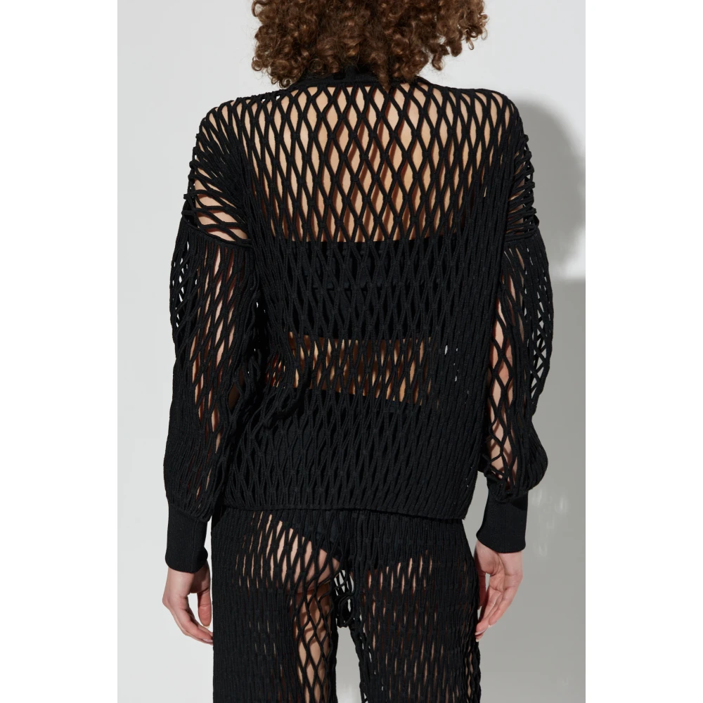 Alaïa Kanten Coltrui Black Dames