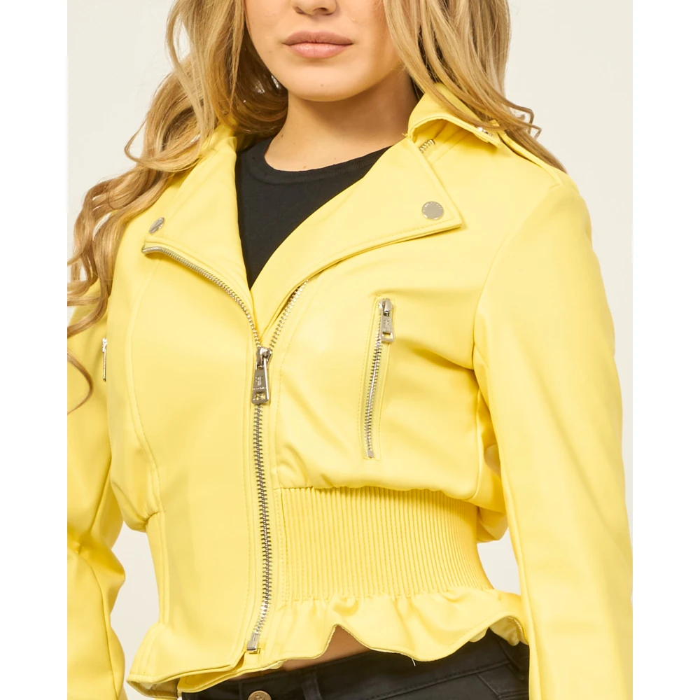 Fracomina Coats Yellow Dames