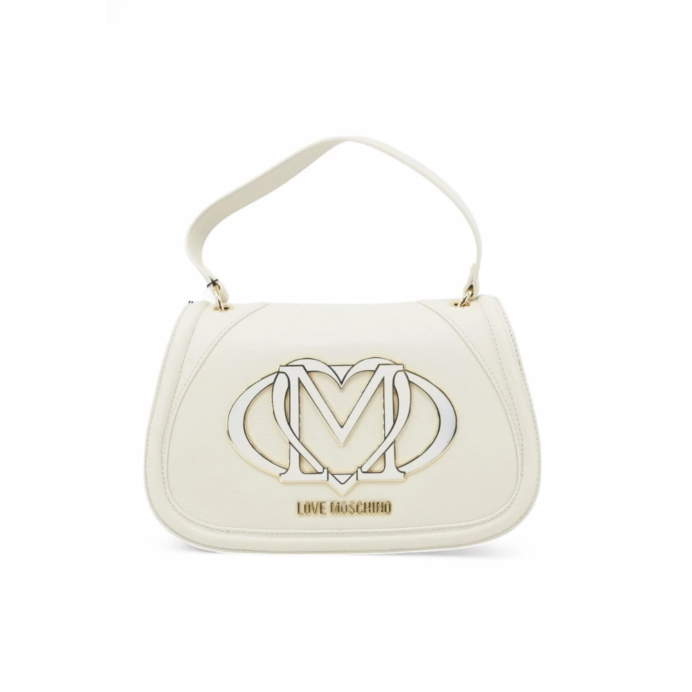 Love Moschino Donna Bianco Borse, Taglia Unica, New,