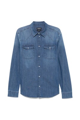 indigo-blue-denim-shirt