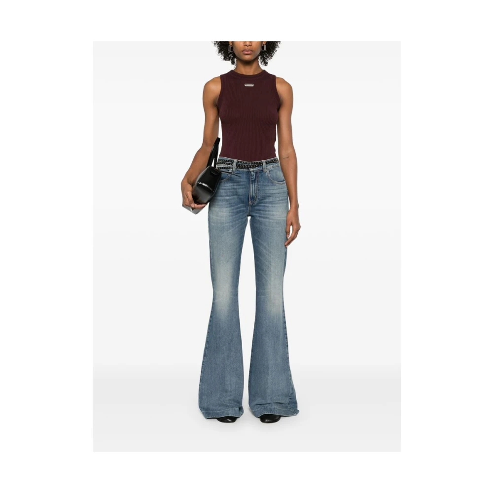 alexander mcqueen Blauwe Klassieke Vijf Zakken Jeans Blue Dames