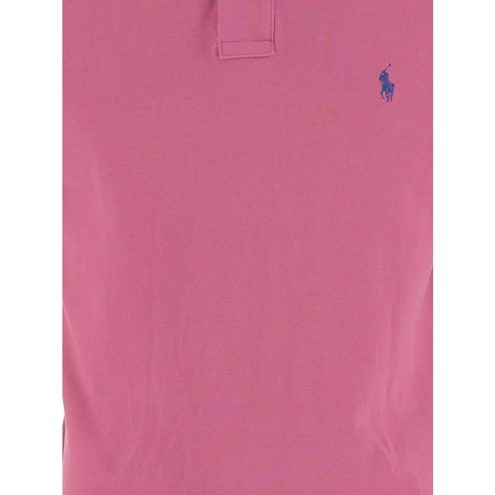 Polo Ralph Lauren Roze T-shirts en Polos Pink Heren