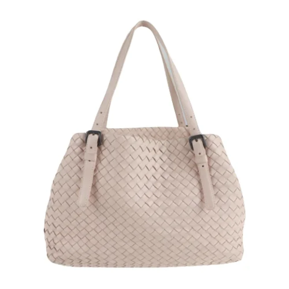Bottega Veneta Vintage Pre-owned Leather totes Pink Dames