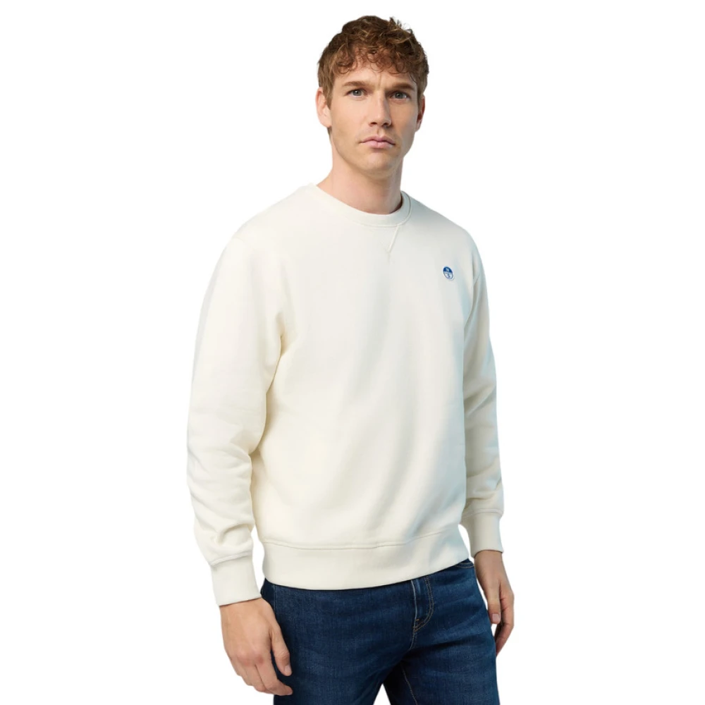 North Sails Crewneck Sweatshirt Beige Heren