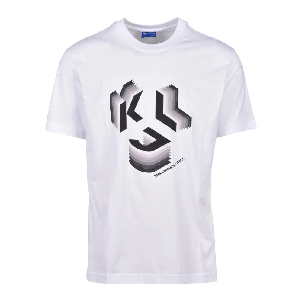 Karl Lagerfeld Tshirt White Heren