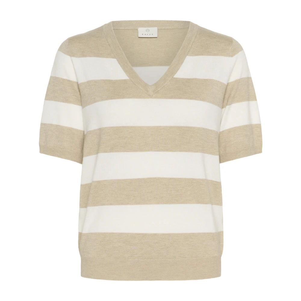 Knitwear > V-neck Knitwear - - Kaffe - Modalova