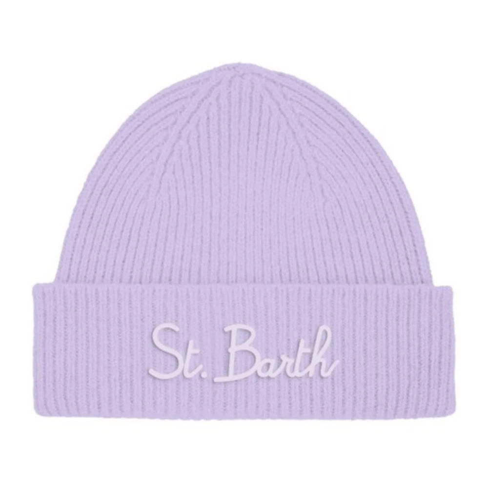 MC2 Saint Barth Paarse Stijlvolle Hoeden voor de Zomer Purple Dames