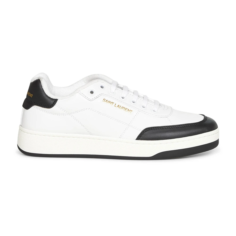 Saint Laurent Men's White Sneakers, 11 Uk, Sl/61 Trainers