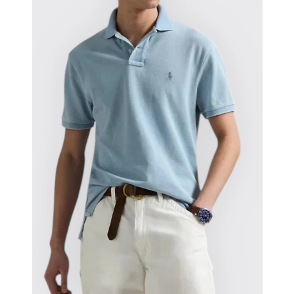 Polo Ralph Lauren Gebreide Polo Blue Heren