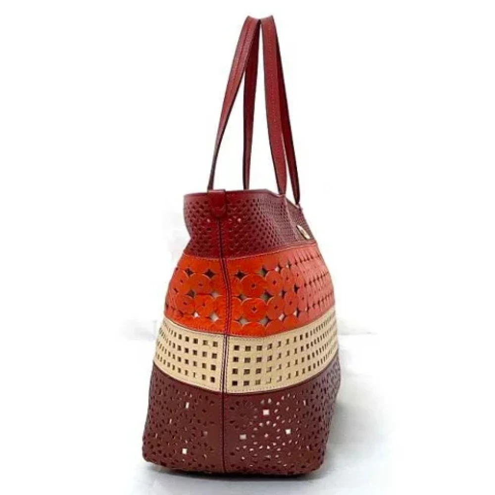 Salvatore Ferragamo Pre-owned Leather totes Multicolor Dames