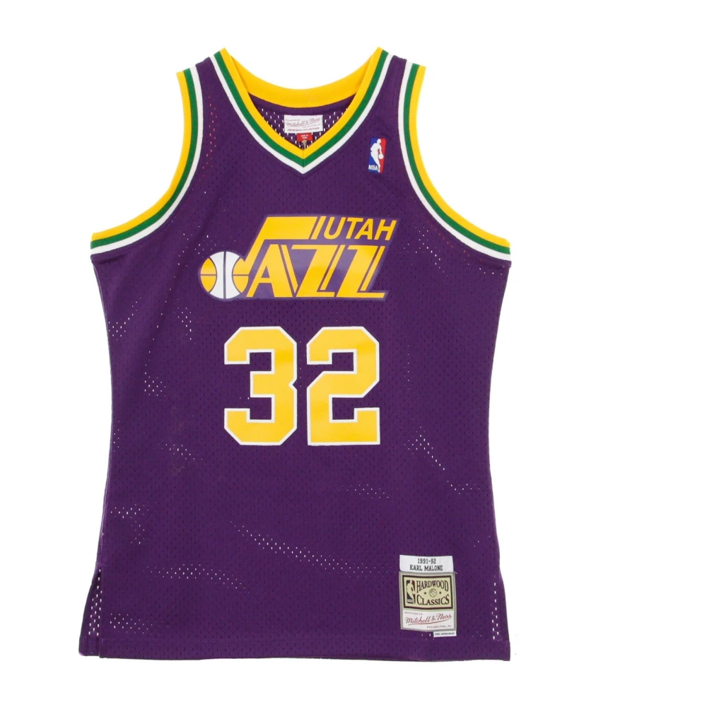 Mitchell & Ness Vintage Karl Malone Basketball Tank Top Purple Heren