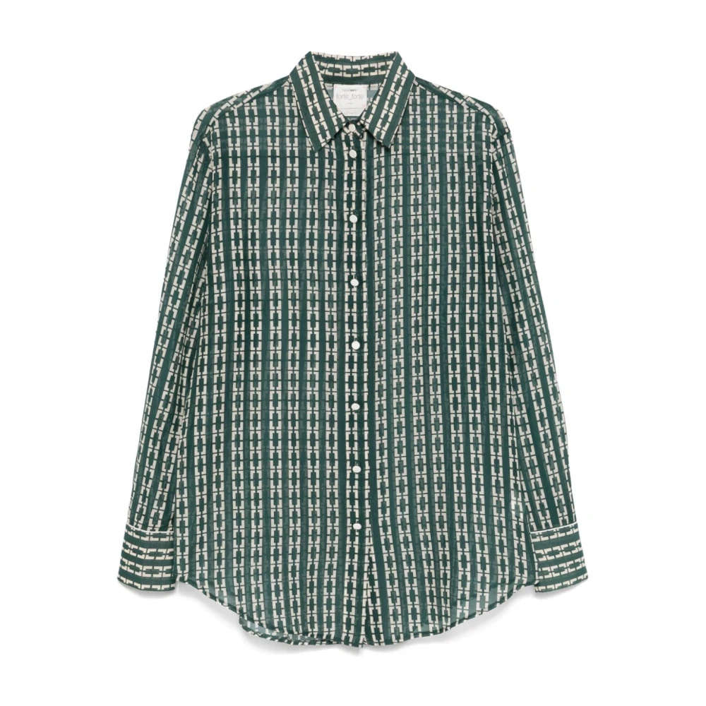 Forte Groene shirts voor vrouwen Green Dames