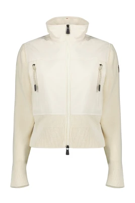 La Veste cardigan bi-matière