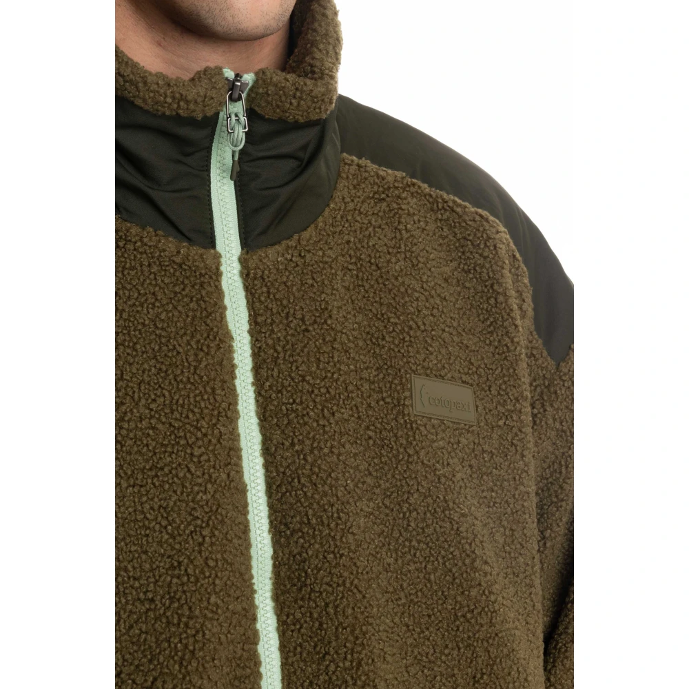 Cotopaxi Groene Trekkingjas met Nylon Details Green Heren