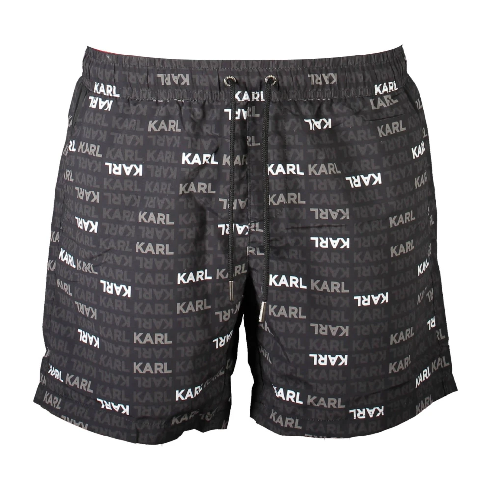 Karl Lagerfeld Men's Black Clothing - Beachwear - S - Swimwear