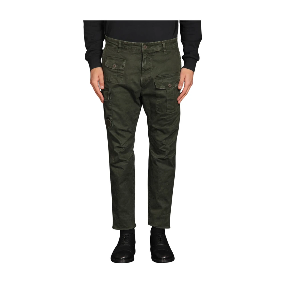 Mason's Coolpocket Cargo Broek Groen Wortelpasvorm Green Heren