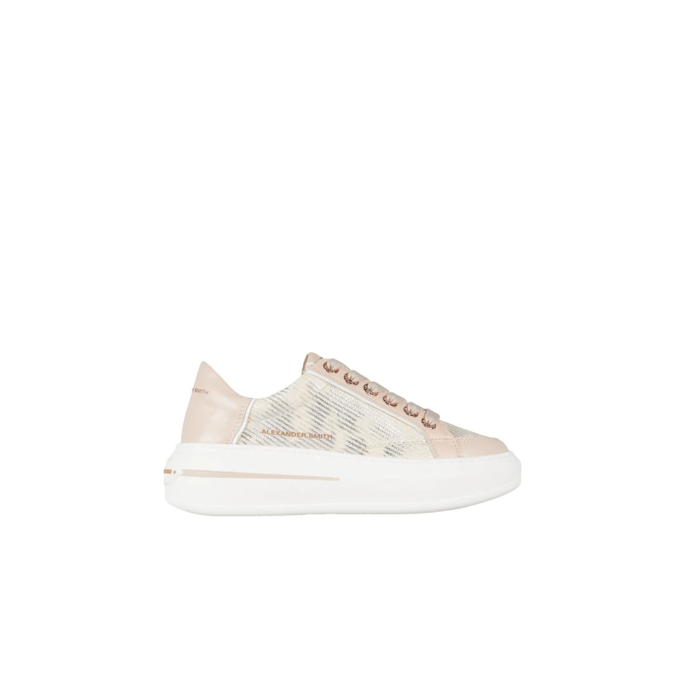 Alexander Smith Lancaster Sneakers Dames Schoenen Beige