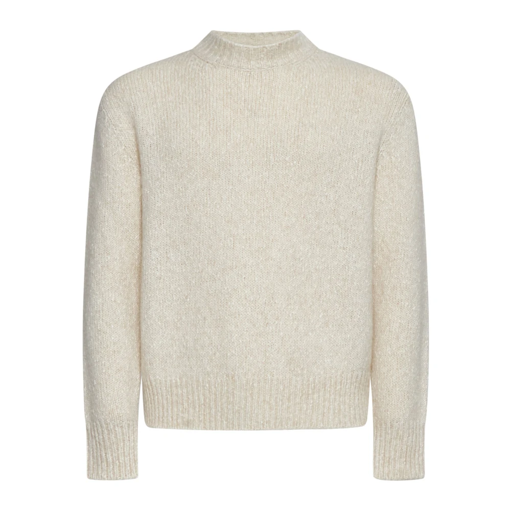 Lardini Witte Sweaters voor Mannen White Heren