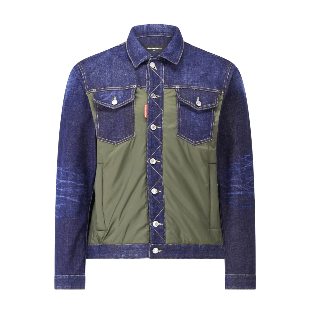 Jackets > Denim Jackets - - Dsquared2 - Modalova