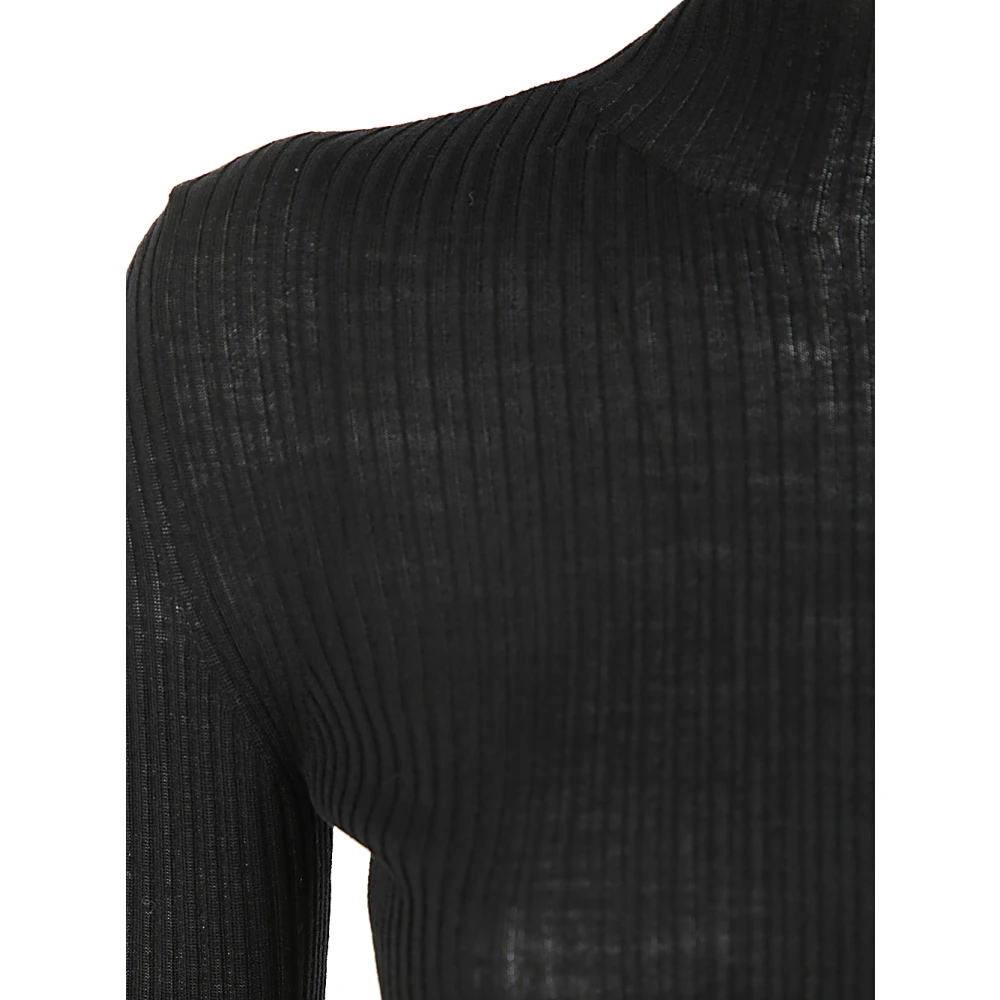 MRZ Zwarte Turtle Neck Sweater Black Dames
