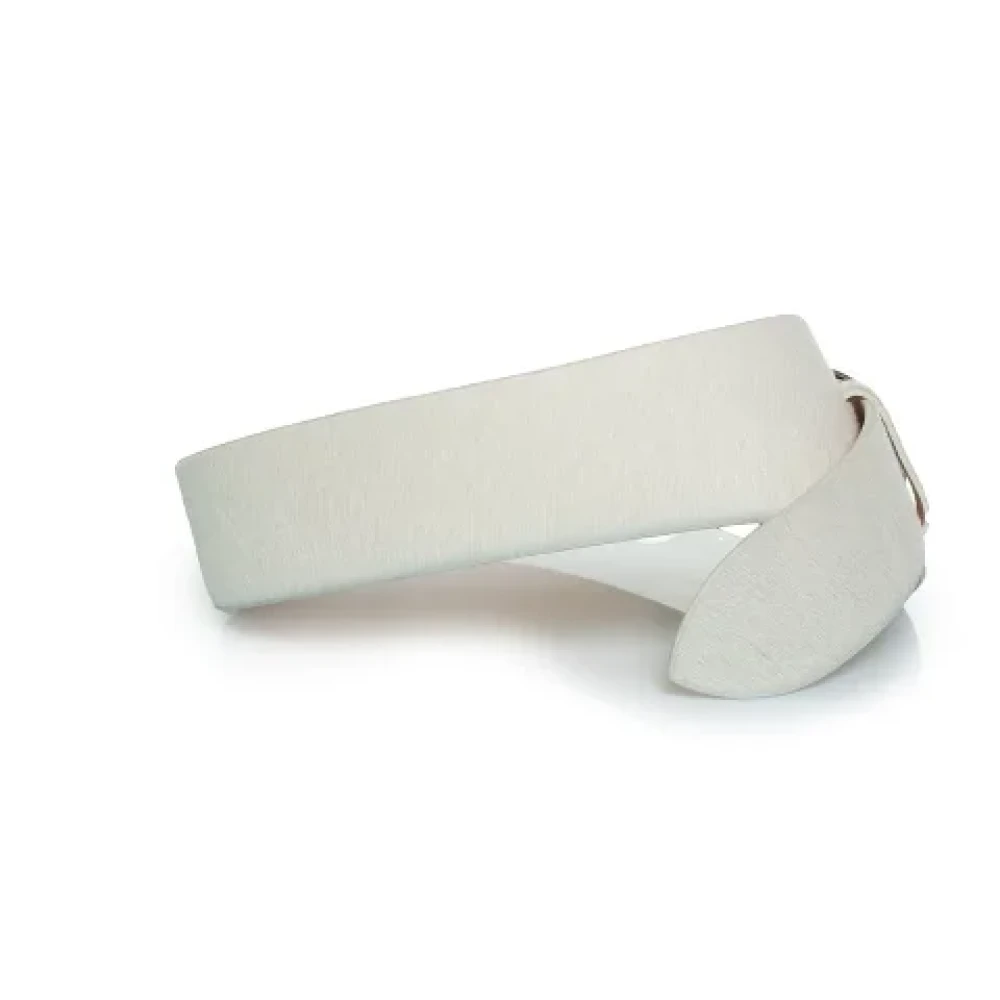 Isabel Marant Pre-owned Leather belts White Dames