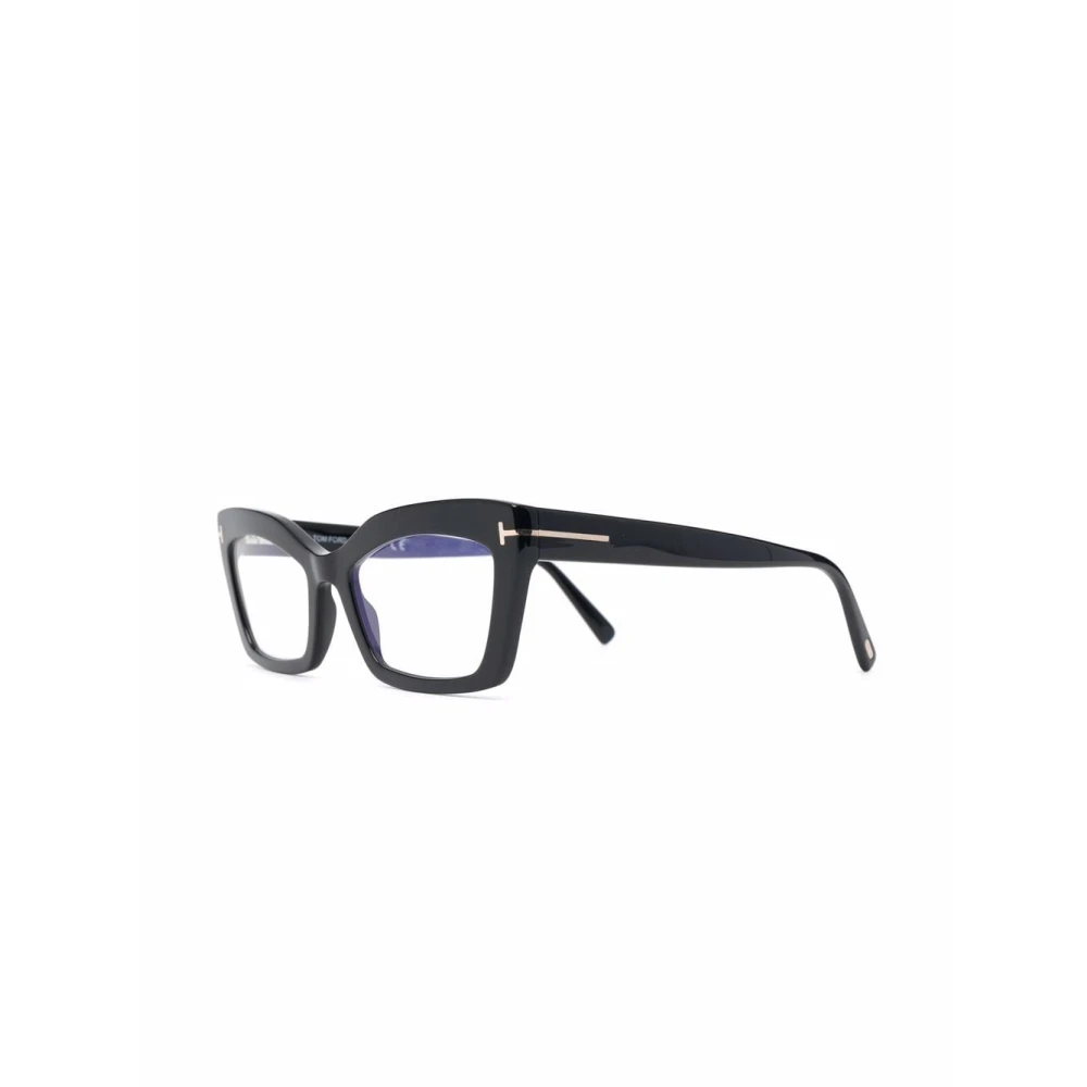 Tom Ford Zwarte Optisch Frame Stijlvol en veelzijdig Black Dames