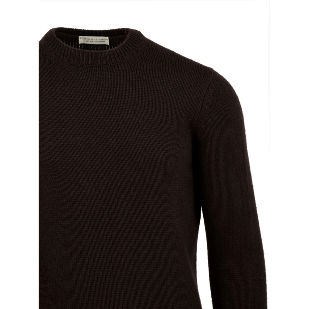 Filippo De Laurentiis Heren Sweaters Gc3Ml Wsc5Rv Stijl Black Heren