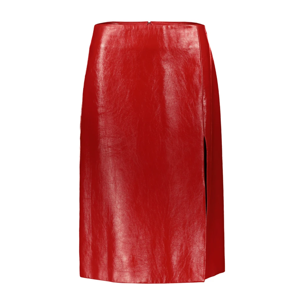 Balenciaga Midi Skirts Red Dames